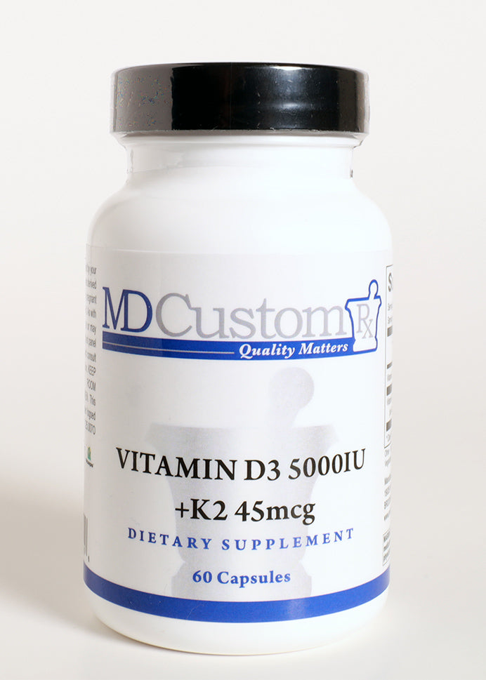 Vitamin D3 5000IU + K2 45mcg