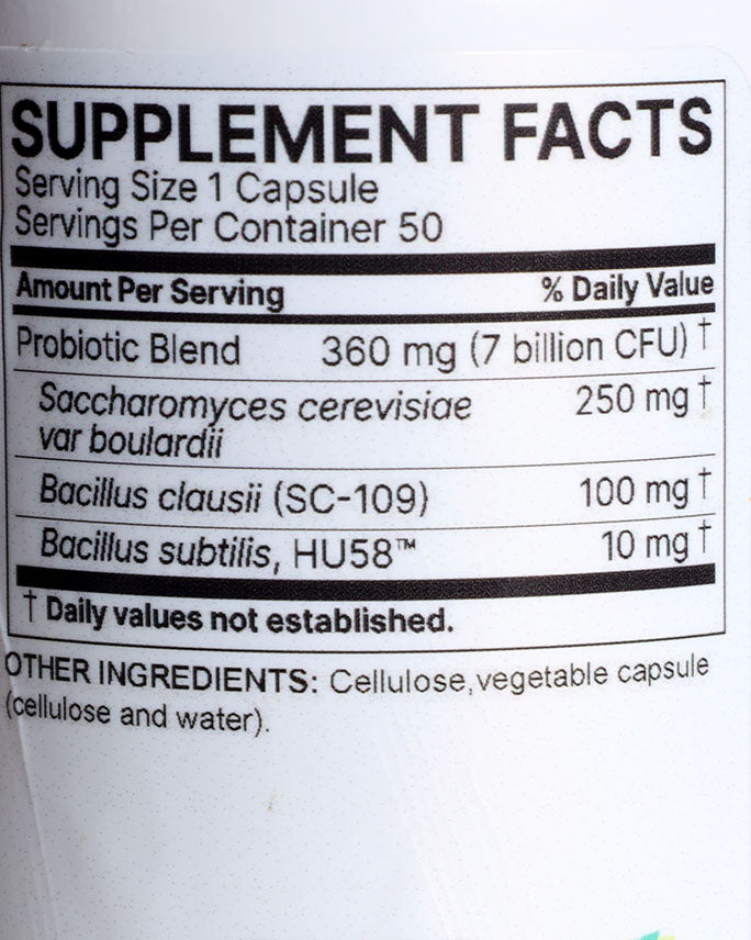 Saccharomyces Plus 50 Capsules