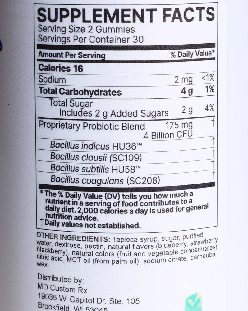 SporeBiotic Pro Gummies ADULTS