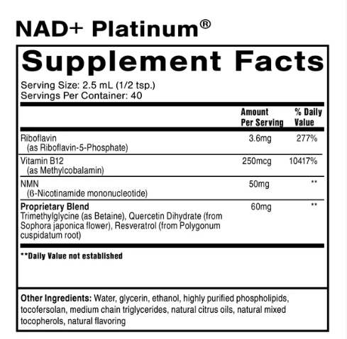 Nad+ Platinum